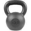 ProsourceFit Solid Cast Iron Kettlebells Weights for Full Body Workout