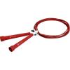 ProsourceFit Speed Jump Rope 10’ Adjustable Length, Super Fast Turning for Cardio, Boxing(Red)