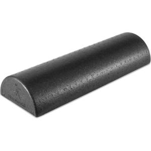 ProsourceFit High Density Foam Rollers – inches long. Firm Full Body Athletic Massager for Back Stretching, Yoga, Pilates, Post Workout Trigger Point Release(Black – 18″ X 3″)
