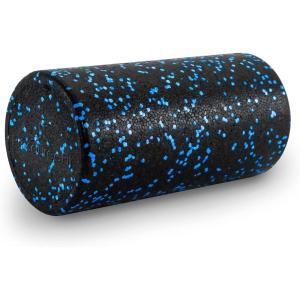 ProsourceFit High Density Foam Rollers Long, Firm Full Body Athletic Massage Tool for Back Stretching, Yoga, Pilates, Post Workout Muscle Recuperation(Black/Blue)