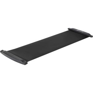 ProsourceFit Slide Board Mat for Exercise 6’ with End Stops, Booties & Carrying Bag for Low-Impact Indoor Home Workouts and Sports Training(Standard)