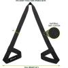 ProSource Yoga Mat Carrying Sling(Black)
