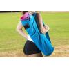 ProsourceFit Yoga Mat Bag with Side Pocket and Cinch Top, 28″ for Easy Carrying of Yoga Mats